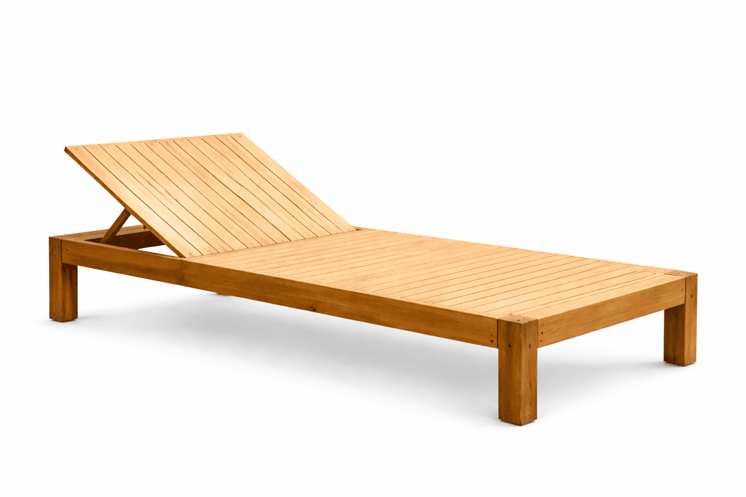 Solid Wood Recliner Cot