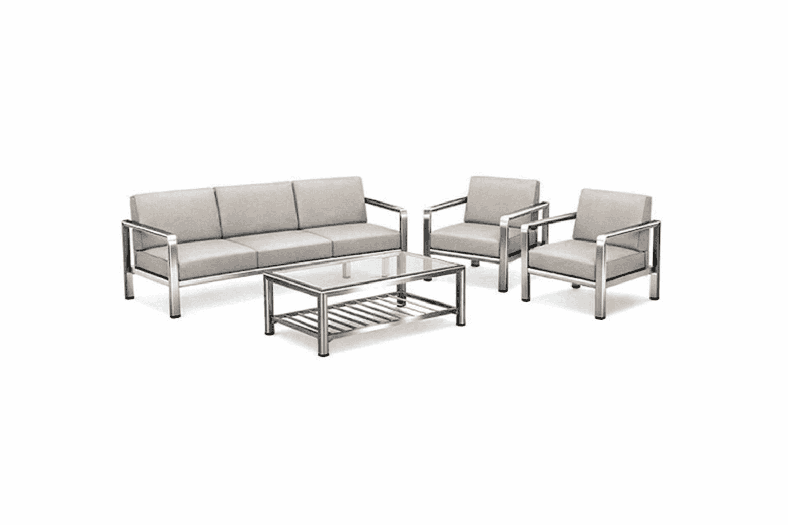 Stainless Steel Sofa Set