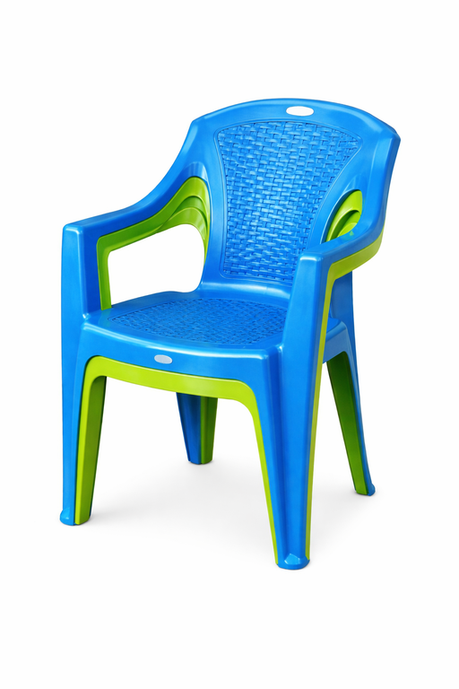 Blue Plastic Chair for Events Functions and Daily Use